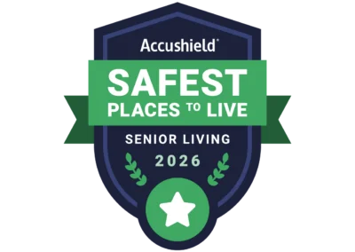 Charter Senior Living of Augusta Gardens Recognized as Safest Places to Live™ for 2026